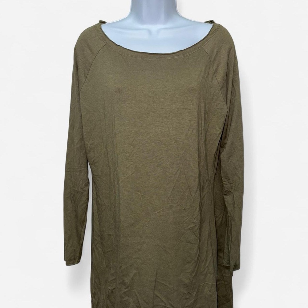 The Limited Khaki Long Sleeve Women's Top
